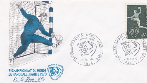 France 1970 fdc campionati - fdc,