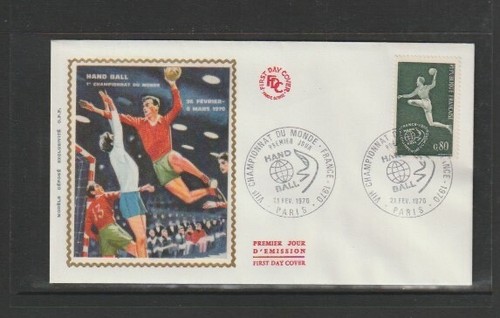 Francia 1970 1863 seta fdc - 1863,