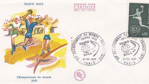 France 1970 fdc campionati - fdc,