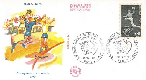 Busta fdc francia - busta,